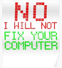 Informatik Code Computer Lustig Geschenk Poster