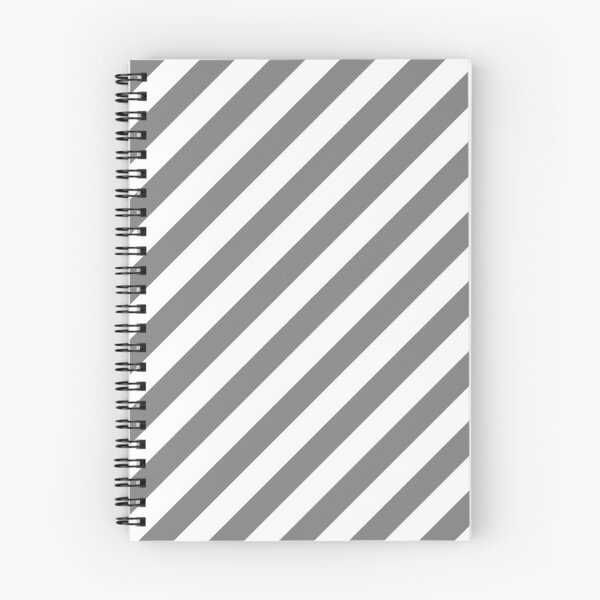 Item preview, Gray and White Diagonal Stripes designed and sold by starrylite.
