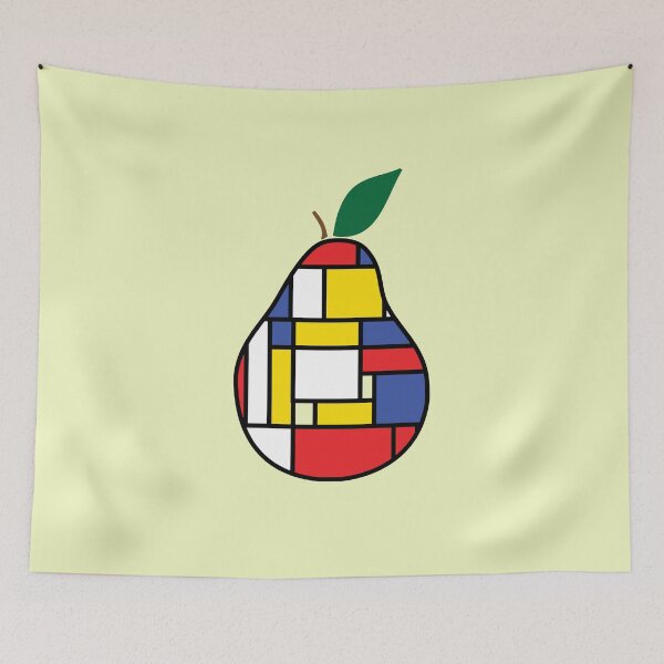 Item preview, Pear Mondrian solo designed and sold by Bardly-Legal.
