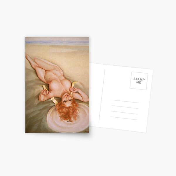 Alberto Vargas Pin Up Art Postcard