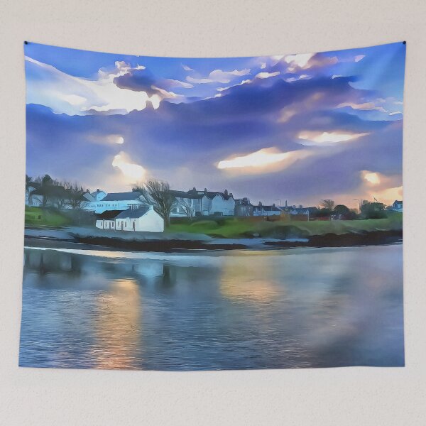 Item preview, Cockle Row Cottages, Ireland. (Painting) designed and sold by cmphotographs.