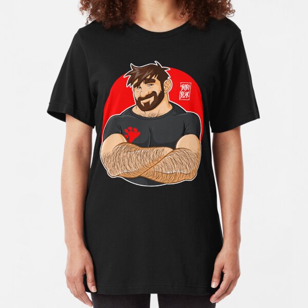 ADAM LIKES CROSSING ARMS Slim Fit T-Shirt