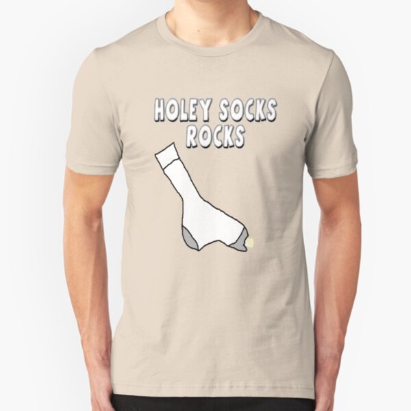 Holey Socks Rocks Slim Fit T-Shirt