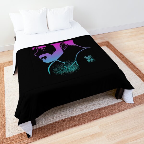 ADAM LIKES RAINBOWS Comforter