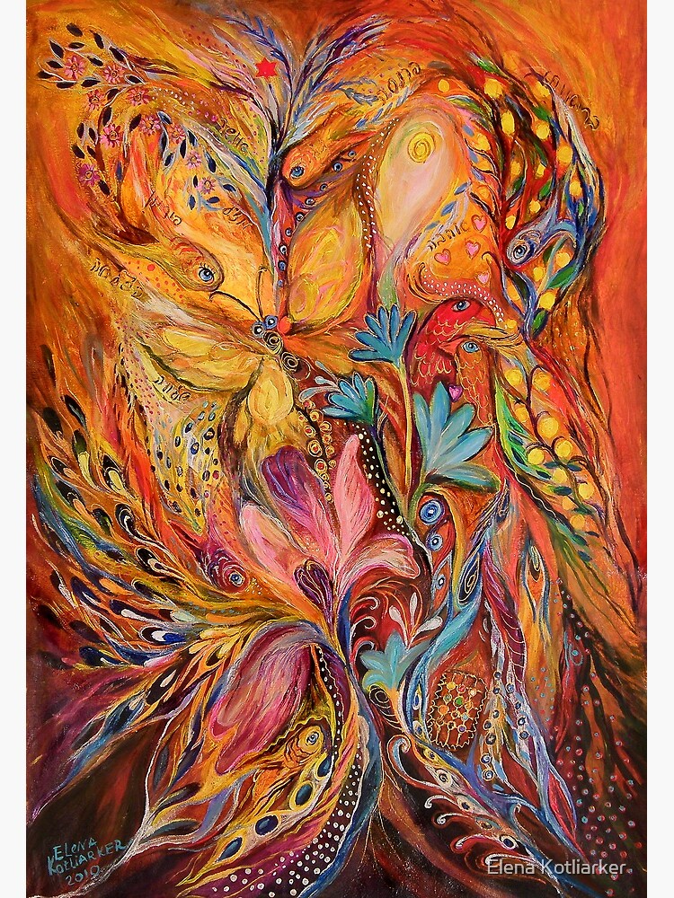 "The Flowering" Art Print by ElenaKotliarker Redbubble