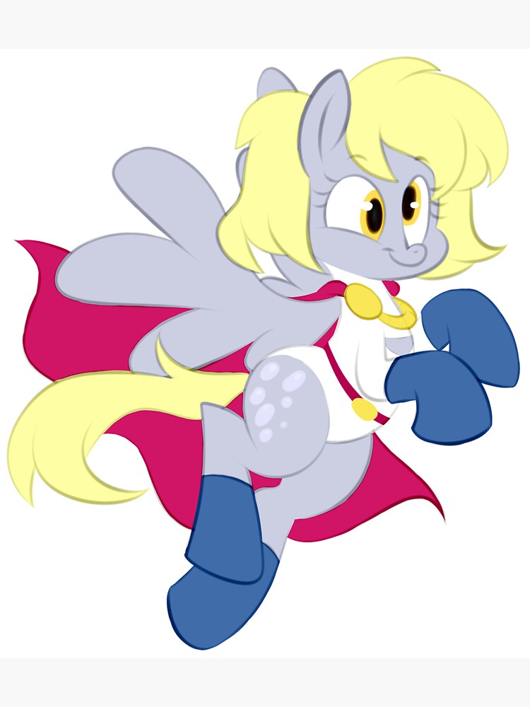 power mare derpy power girl de NoriNoir