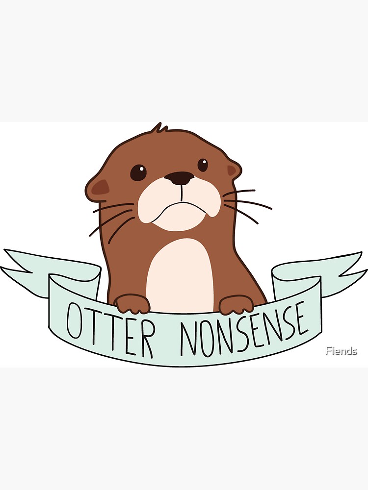 Thumbnail 3 of 3, Magnet, Otter Nonsense designed and sold by Fiends.