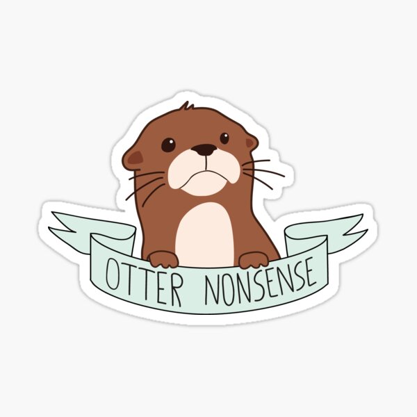 Significant Otter Sticker/ Otter Lovers/ Otter Sticker/ Significant Otter/  Animal Pun -  Canada