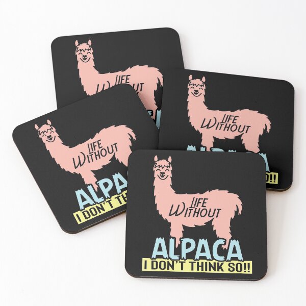 Item preview, Life is better with alpacas designed and sold by titanosdesign.