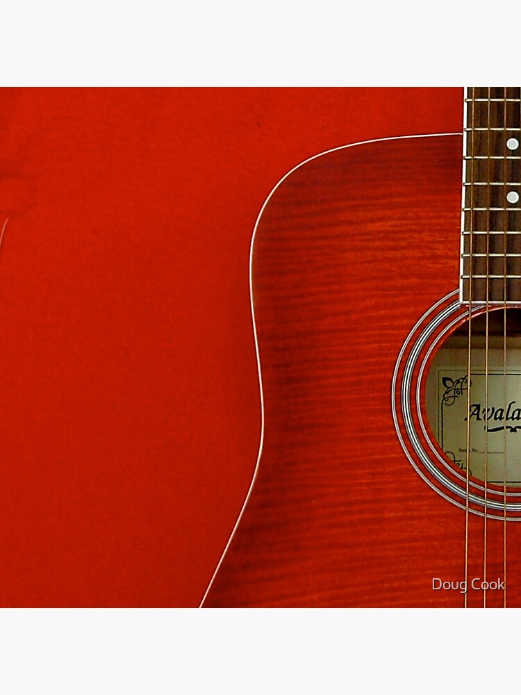 Red Guitar by DougCook