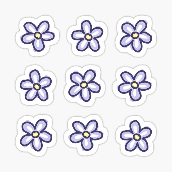 Lavender Flowers (9 Multi Pack) Sticker
