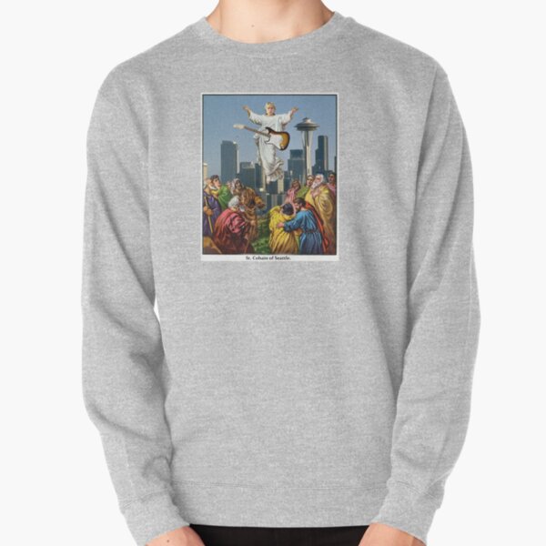 St Cobain of Seattle Pullover Sweatshirt