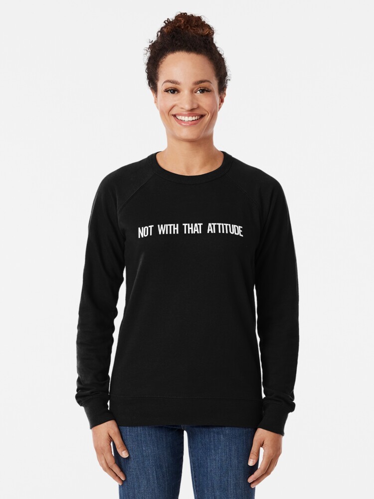 not with that attitude hoodie james charles