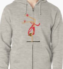 Another Ballet Girl Zipped Hoodie