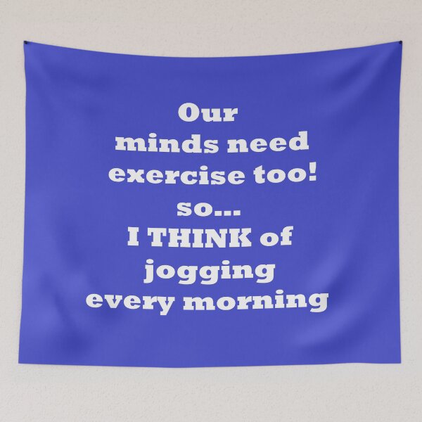 Item preview, Inside David's Head: THINK of Jogging designed and sold by Tracie J.