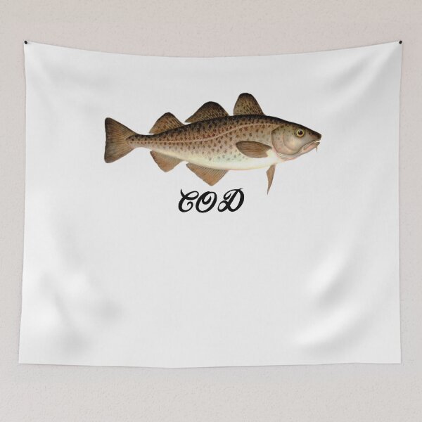 Item preview, Cod - Fish - Fishing - Cod Shirt - Fish Shirt - Fishing Shirt - Cod Fishing designed and sold by Galvanized.
