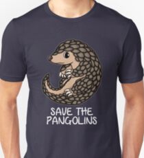 Cute Save the Pangolins Gift Pangolins schützen Slim Fit T-Shirt