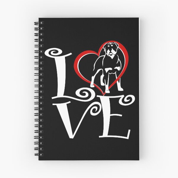 Item preview, Rottweiler Love Heart | NickerStickers® on Redbubble designed and sold by NickerStickers.