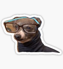 Kermit in a Turtleneck Sticker