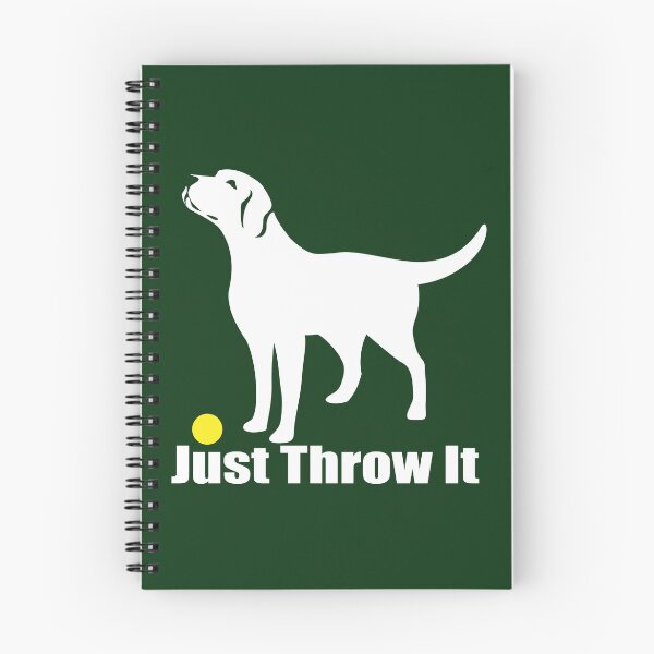Item preview, Just Throw It | Labrador Retriever Dog | NickerStickers® on Redbubble designed and sold by NickerStickers.