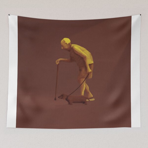 Item preview, Old man's best friend - Red version designed and sold by jonathankemp.