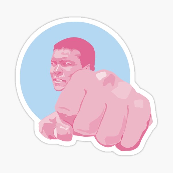 Muhammad Ali - Cassius Marcellus Clay Sticker