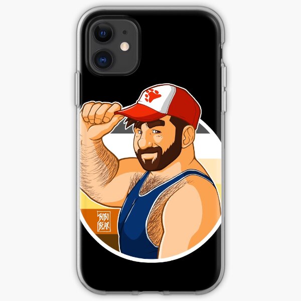 ADAM LIKES BASEBALL CAPS - BEAR PRIDE iPhone Soft Case