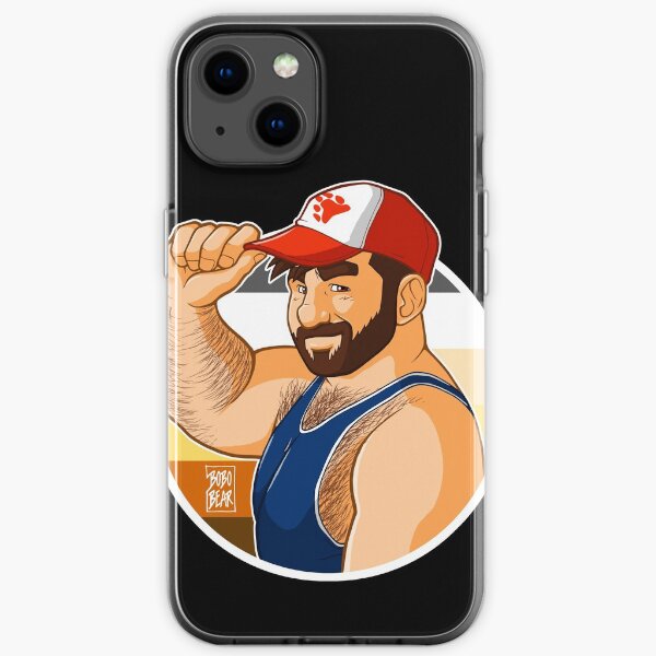 ADAM LIKES BASEBALL CAPS - BEAR PRIDE iPhone Soft Case