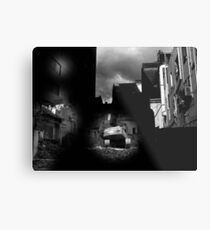 building destruction Metal Print