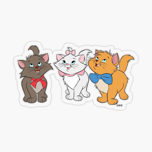 Aristocats Stickers | Redbubble