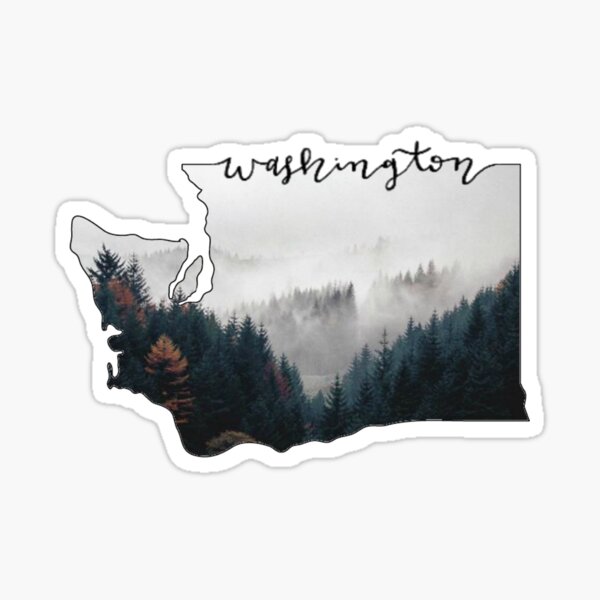 Washington State (Forest) Sticker