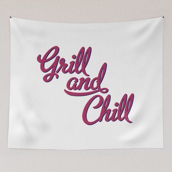 Item preview, Grill and Chill designed and sold by Vectorqueen.