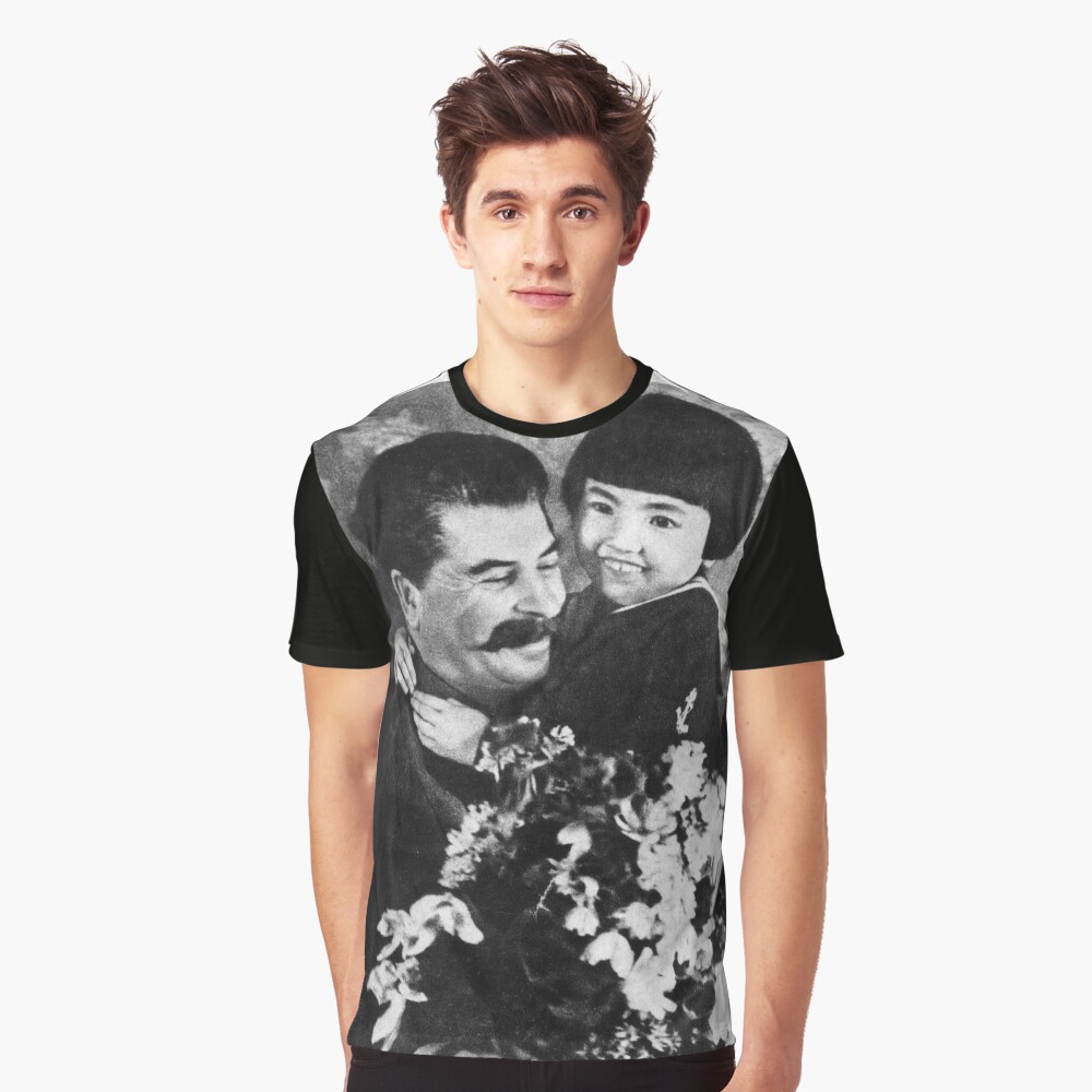 Stalins cult of personality #Сталин #ИосифВиссарионович #Ежов #Берия #Жданов #Молотов #Ленин #ГУЛАГ #Нориллаг #Культличности #репрессии #депортация #тюрьма #казнь #политзаключенный #Stalin Graphic T-Shirt