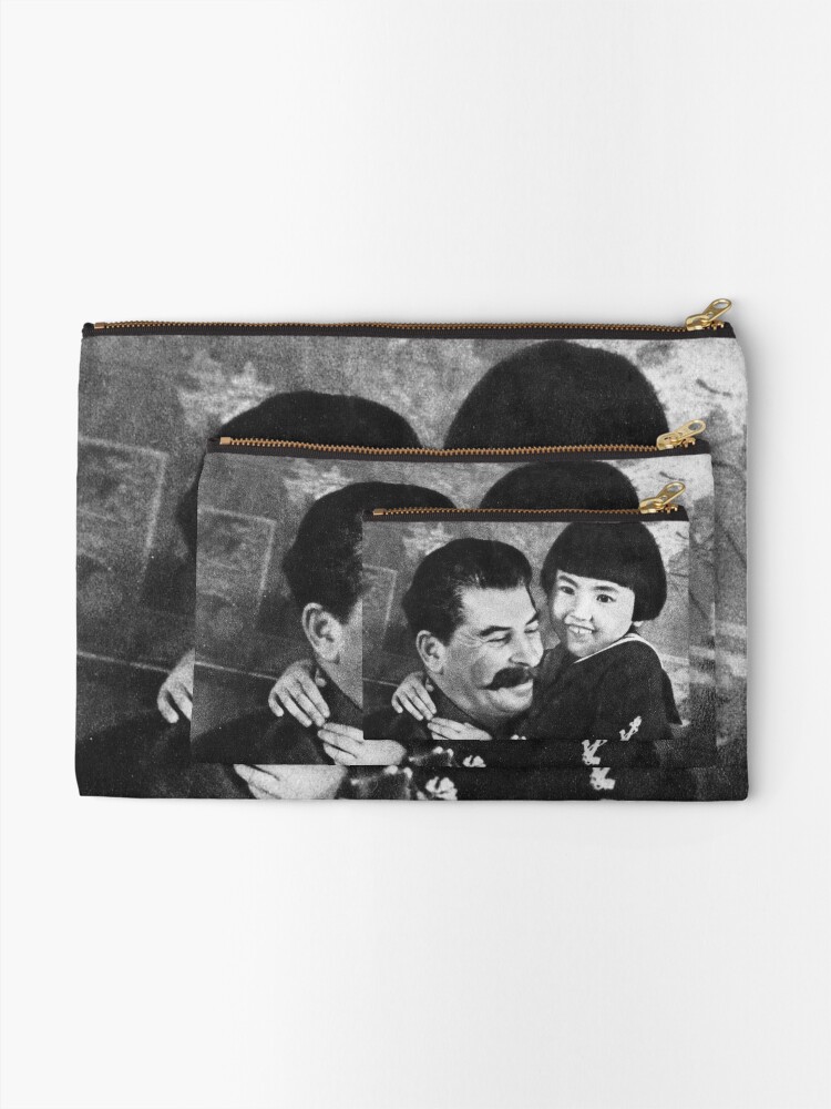 Alternate view of Stalins cult of personality #Сталин #ИосифВиссарионович #Ежов #Берия #Жданов #Молотов #Ленин #ГУЛАГ #Нориллаг #Культличности #репрессии #депортация #тюрьма #казнь #политзаключенный #Stalin Zipper Pouch