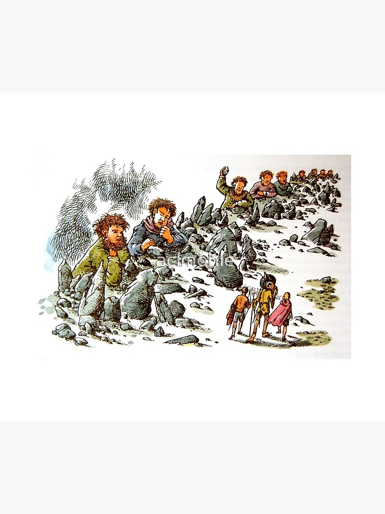 "Eustace Scrubb, Jill Pole, and Puddleglum and the Giants The Silver