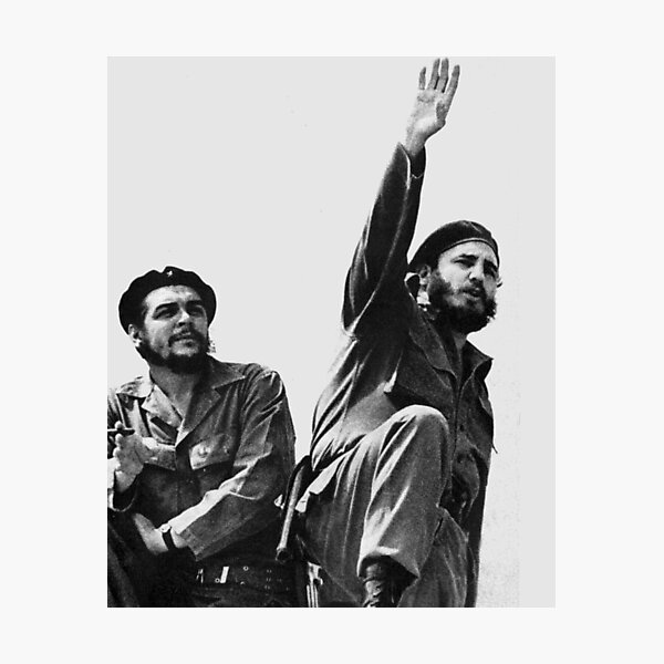 Libertad Cuba-Che Guevara & Fidel Castro Photographic Print