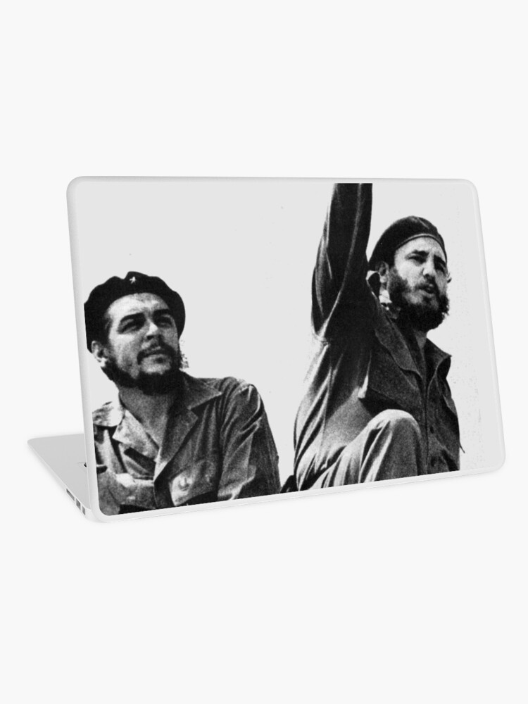 profundidad hipoteca inestable Vinilo para portátil «Libertad Cuba-Che Guevara y Fidel Castro» de  truthtopower | Redbubble