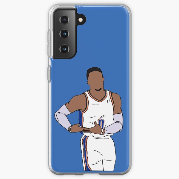 Russell Westbrook bascule le bébé Coque souple Samsung Galaxy