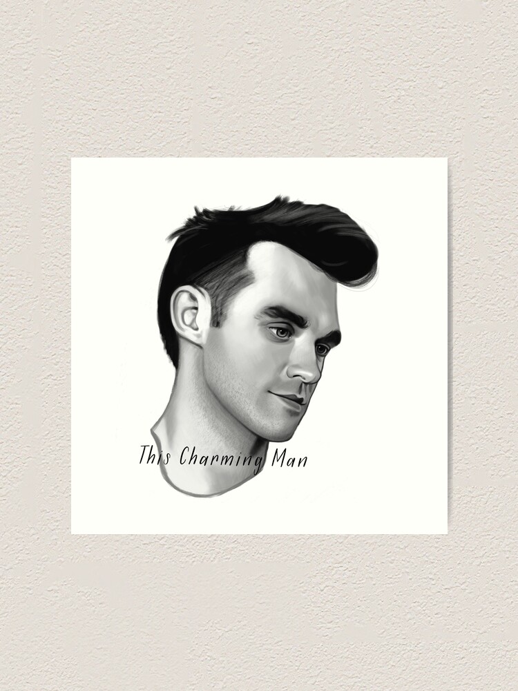 This Charming Man Morrissey The Smiths Art Print By Mrplantagenet Redbubble