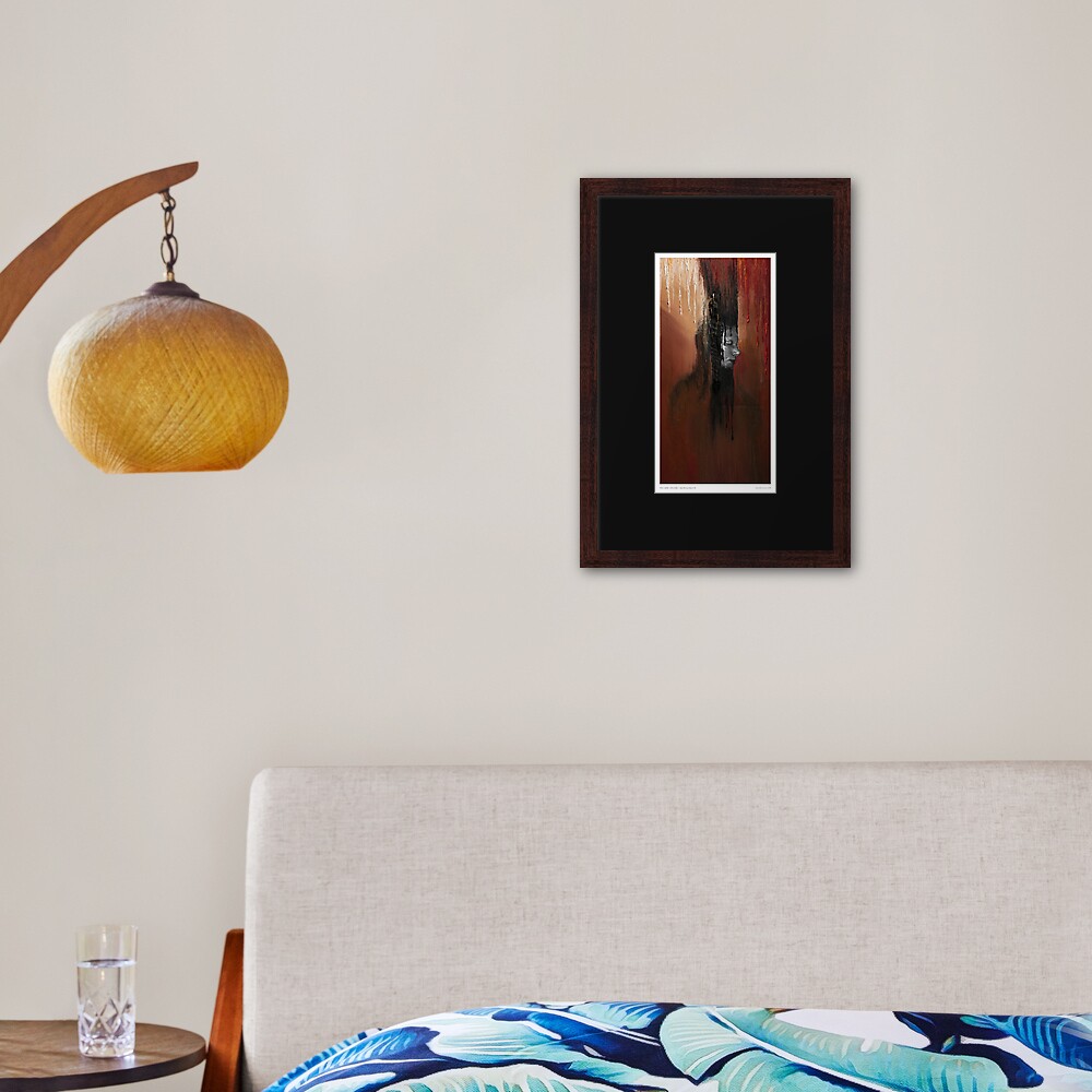 Item preview, Framed Art Print designed and sold by idorucreactive.