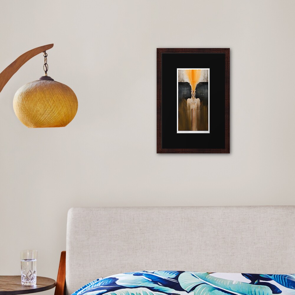 Item preview, Framed Art Print designed and sold by idorucreactive.