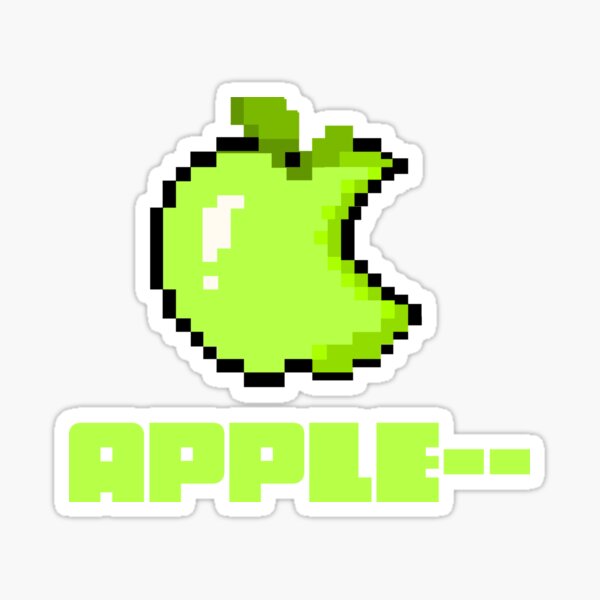 Apple-- Sticker