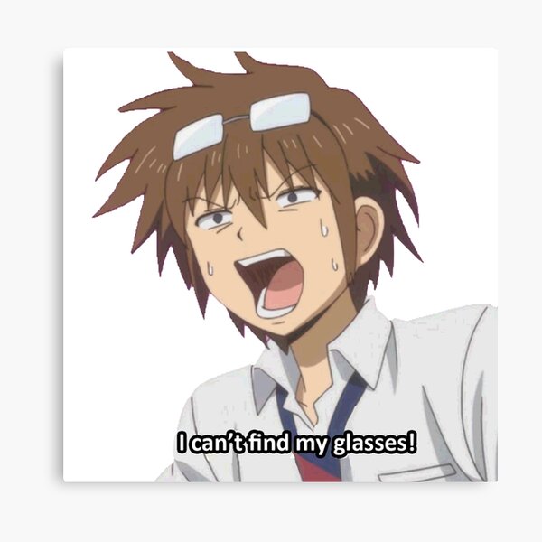 Relatable childhood anime meme Canvas Print for Sale by MemeSpecialists