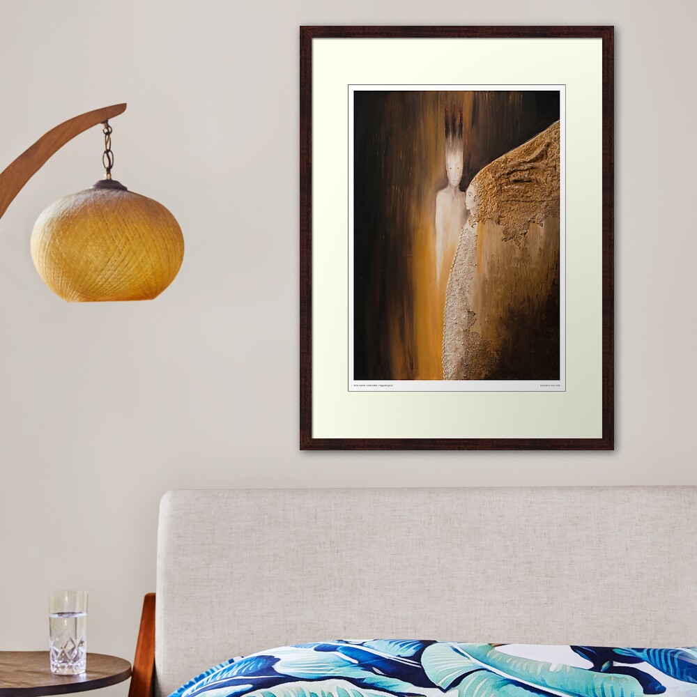 Puppenkönig{in} Gerahmter Kunstdruck