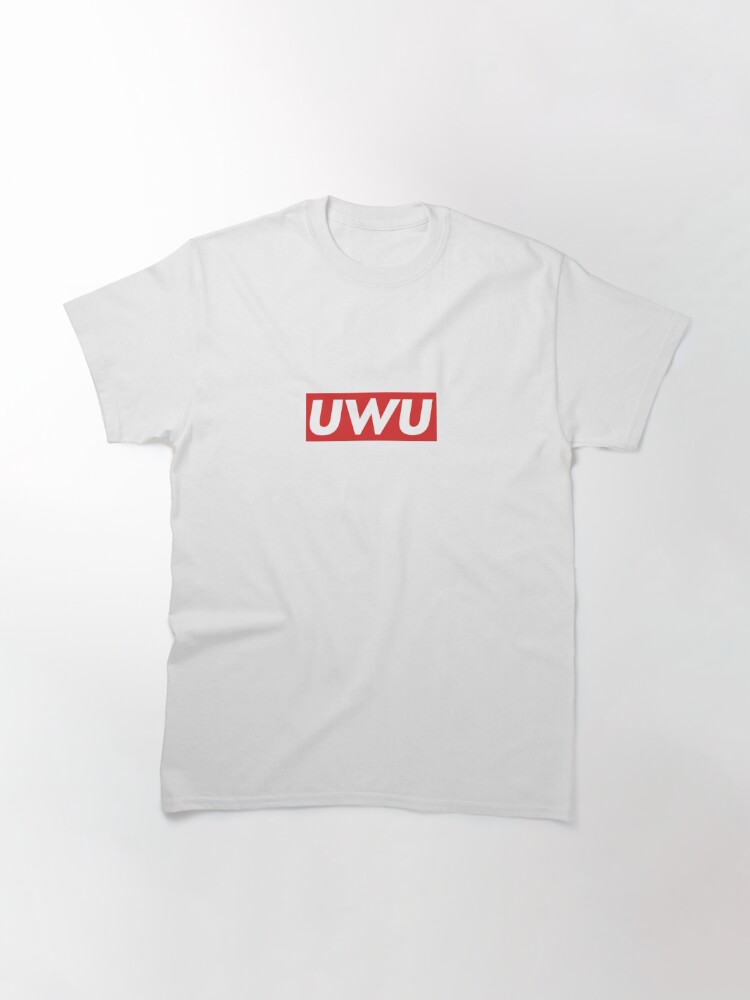 uwu supreme shirt