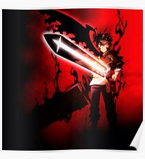 Black Clover Antler Poster