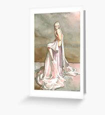 Chain of Flower Greeting Card
