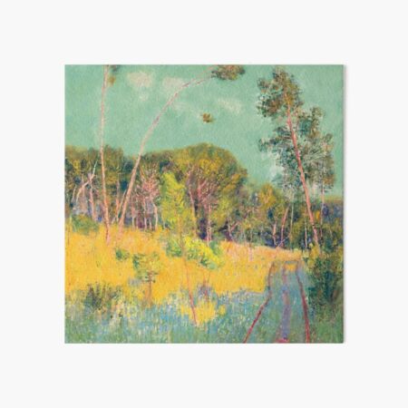 A clearing in the forest - John Peter Russell Art Board Print