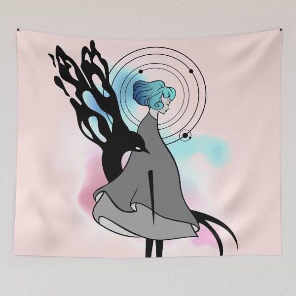 Item preview, Gris - Emersive Beautiful Watercolor Artwork designed and sold by Christina G. Smith.