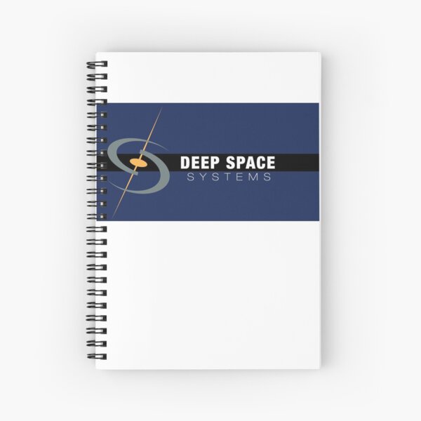 DSS Logo Horizontal with Stripe Spiral Notebook